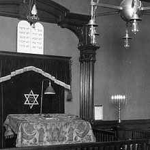 Historic view of synagogue