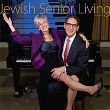 Cover of 2014 - 2015 Jewish Senior Living magazine