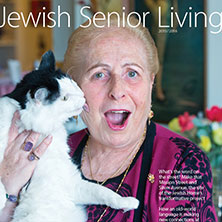 Cover of 2015 - 2016 Jewish Senior Living magazine
